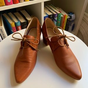 Intentionally Blank Oxford heels